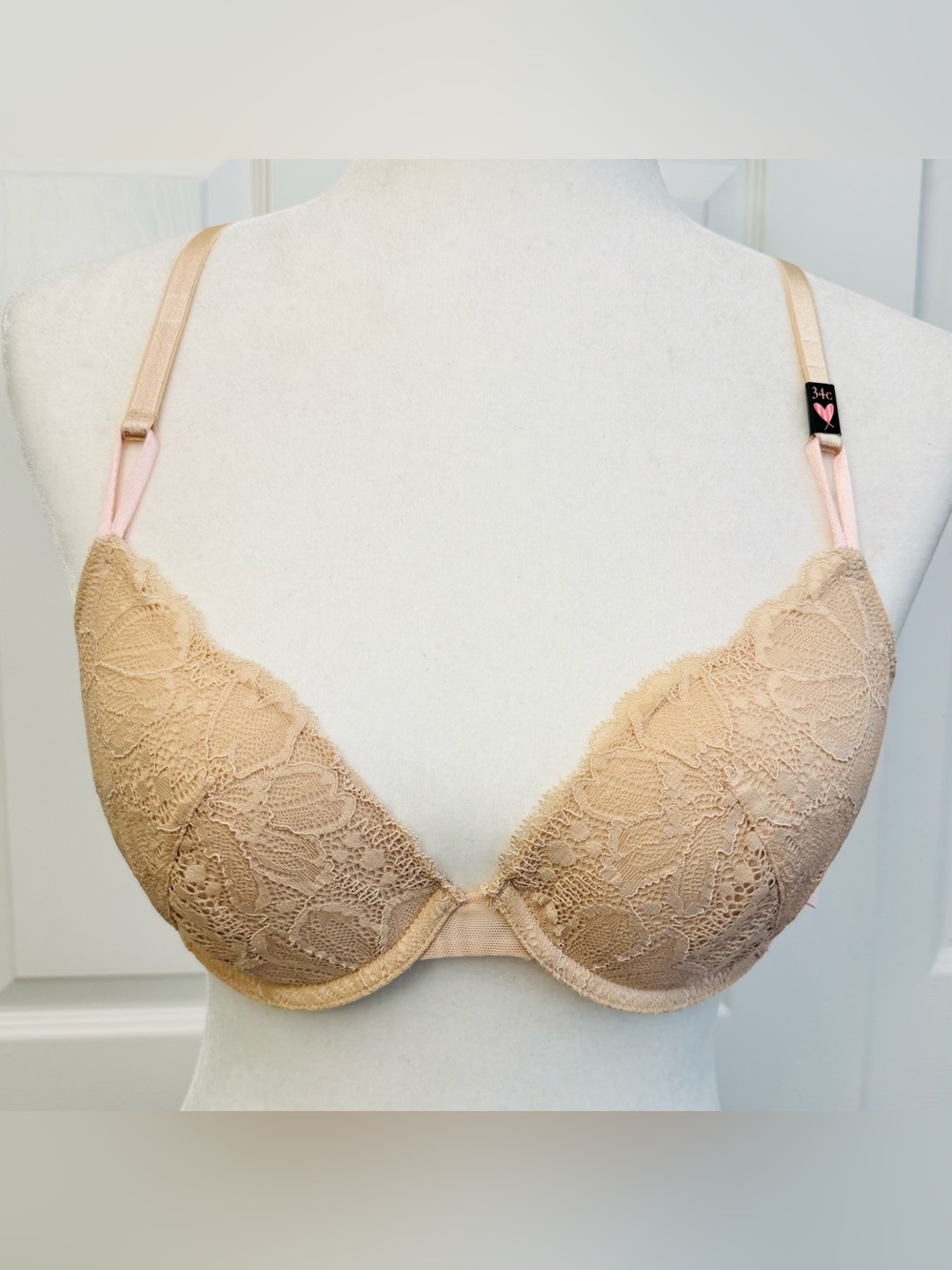 Victoria's Secret Lined Demi Bra 34C NWT